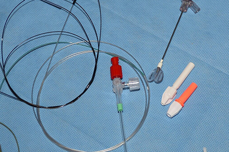 Photo of Midline and PICC Catheter